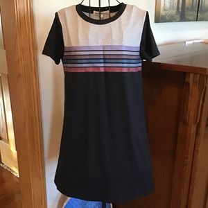 Wallflower Dress t-shirt S small black